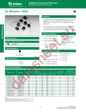 P0640ECMCRP2 datasheet  